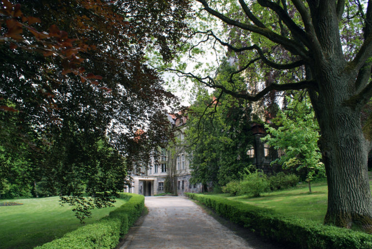 Łężany - neobarokowy pałac